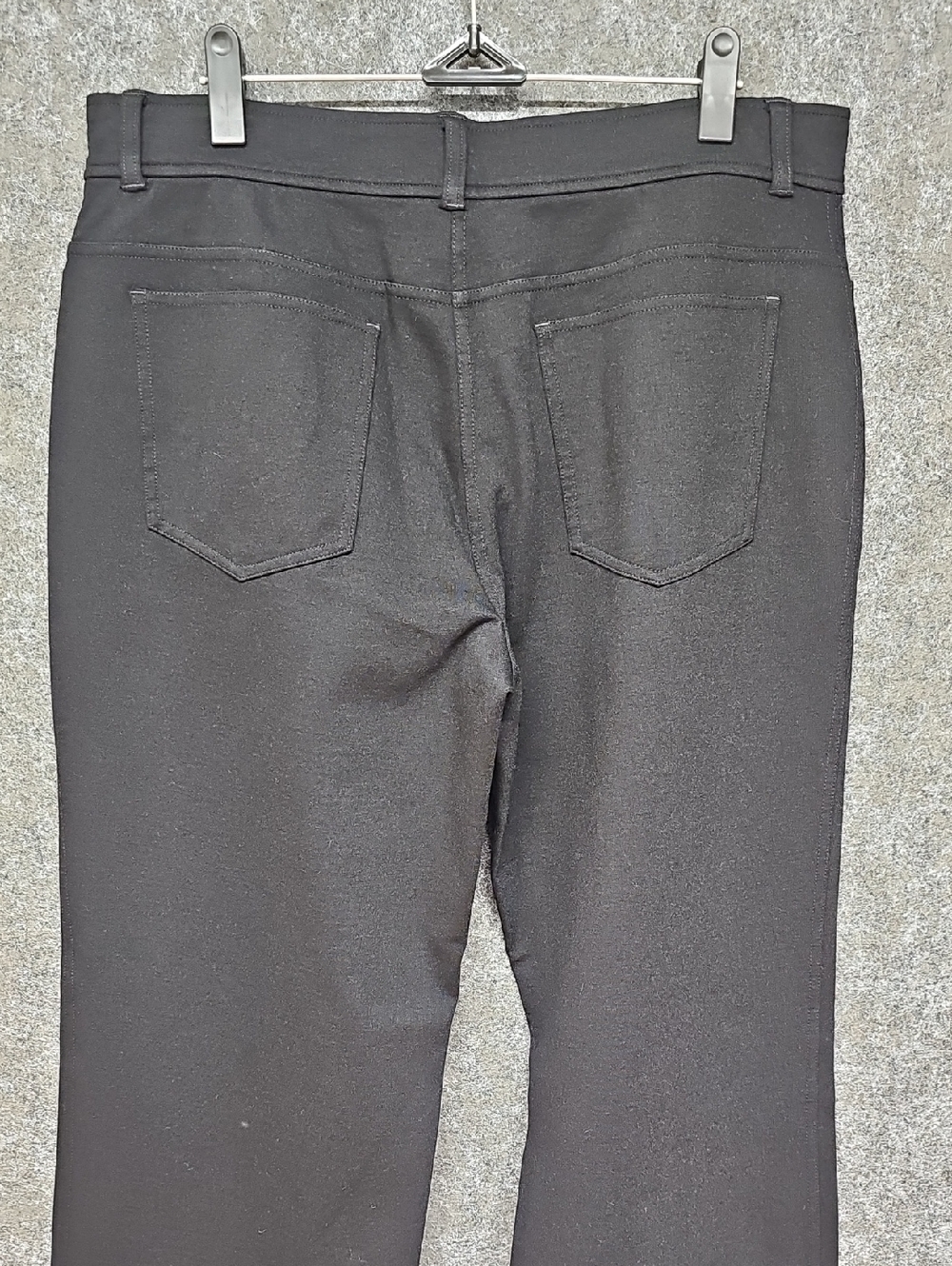 Eileen Fisher Slim Knit Jean, Ponte Rayon Knit, Black, Size Med, NEW - Picture 3 of 8